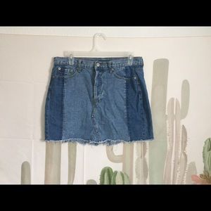 Forever 21 jean skirt!